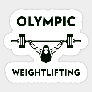 Olympic Weightlifting Sticker